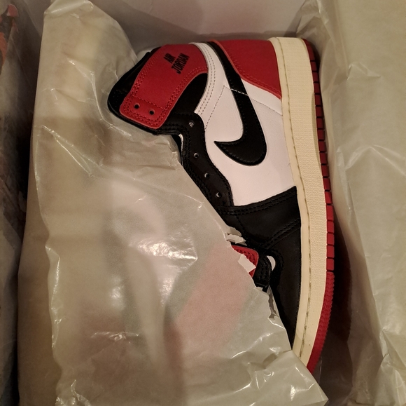 Nike Air Jordan 1 Retro High OG "Black Toe Reimagined unreleased. - Picture 4 of 8